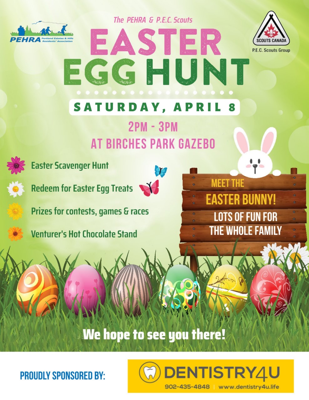 Egg hunt poster